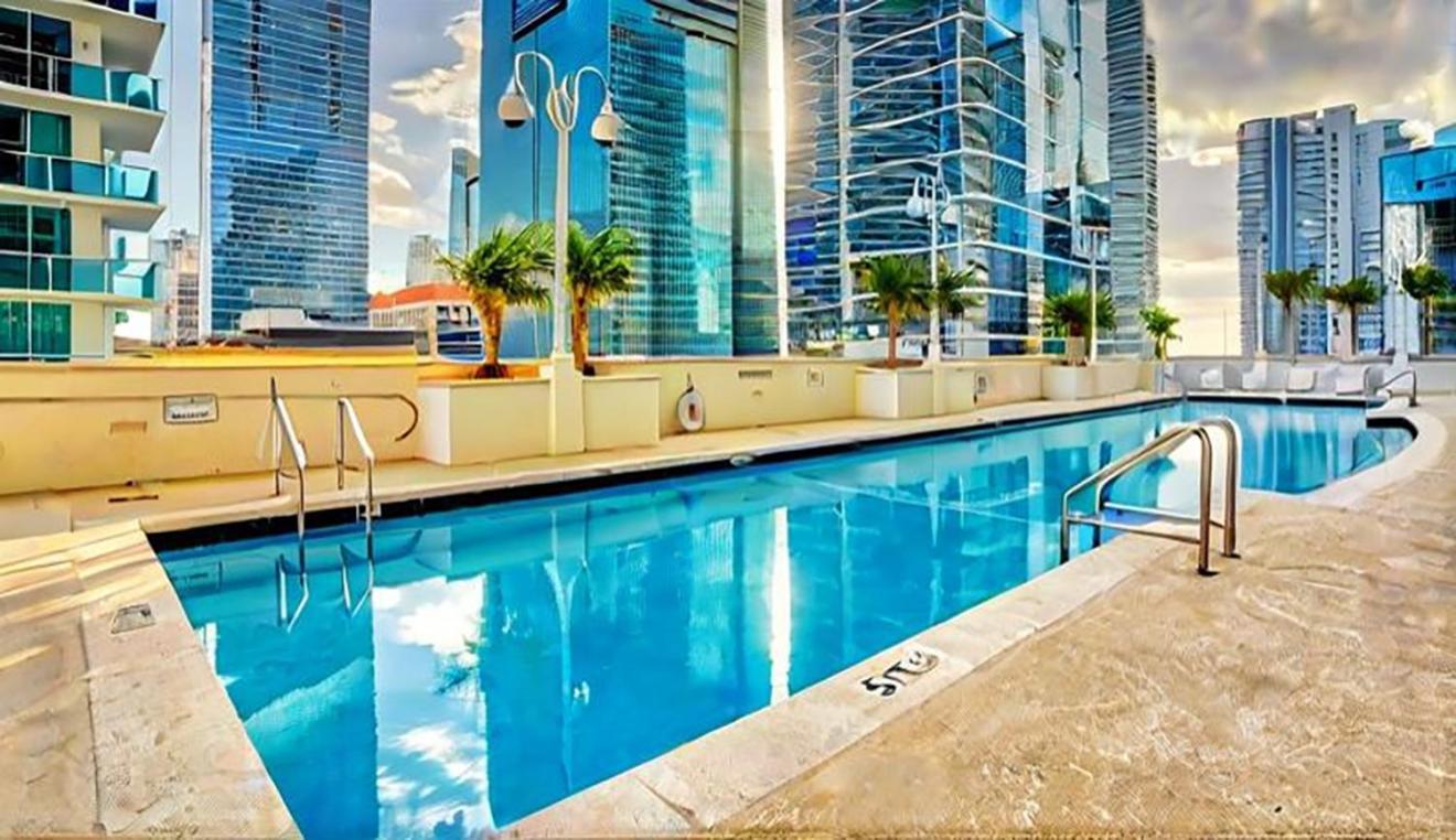 Elegant Centric Vibrant Pool Jacuzzi Free Parking Apartment Miami Ngoại thất bức ảnh